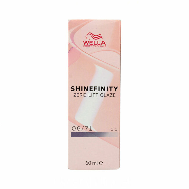 Coloración Permanente Wella Shinefinity Nº 06/71 (60 ml)